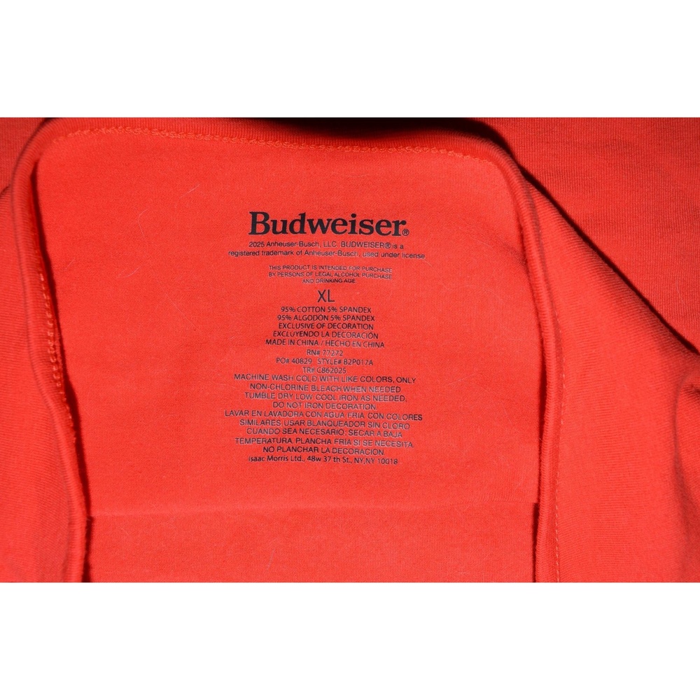 Budweiser Womens Halter Top Size XL - Picture 2 of 2
